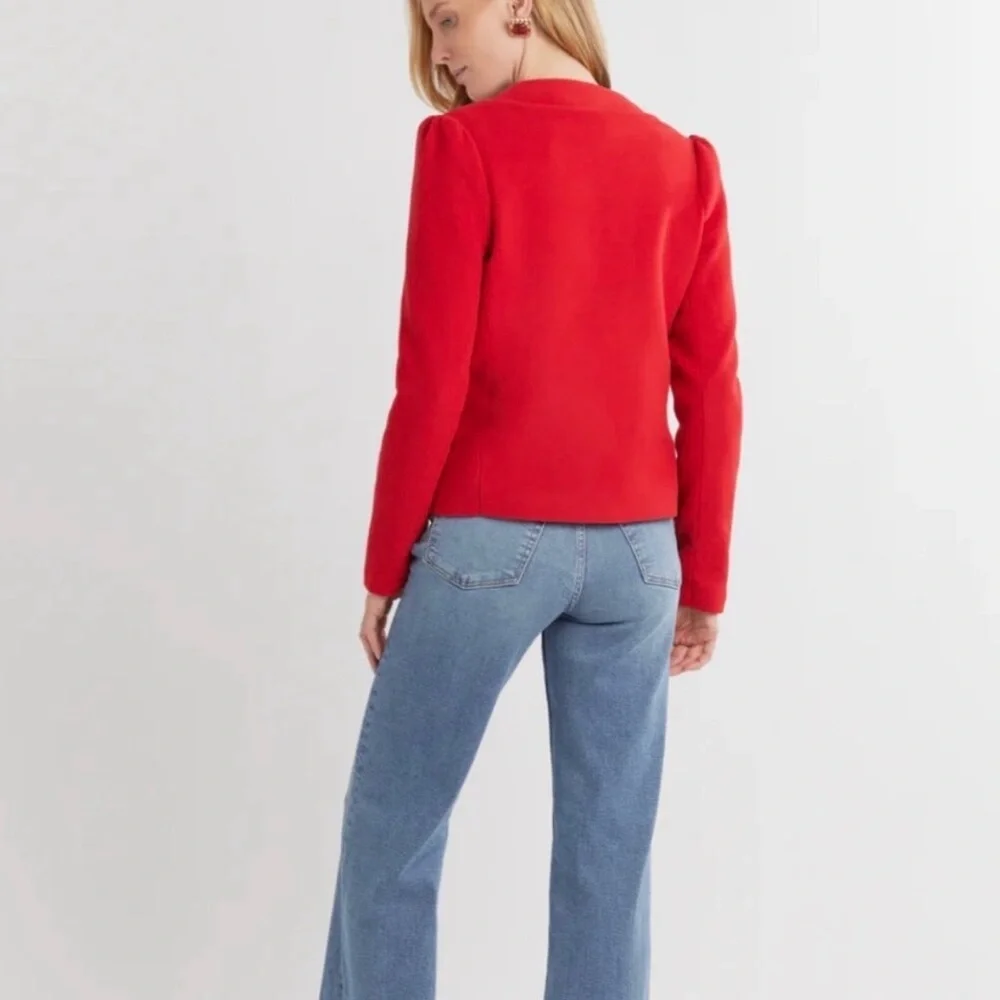 Dudley Stephens Red Diana Women’s Blazer.  Includes a Dudley Stephen’s tote bag